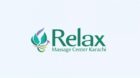 A professsional logo for a luxurious massage center in karachi